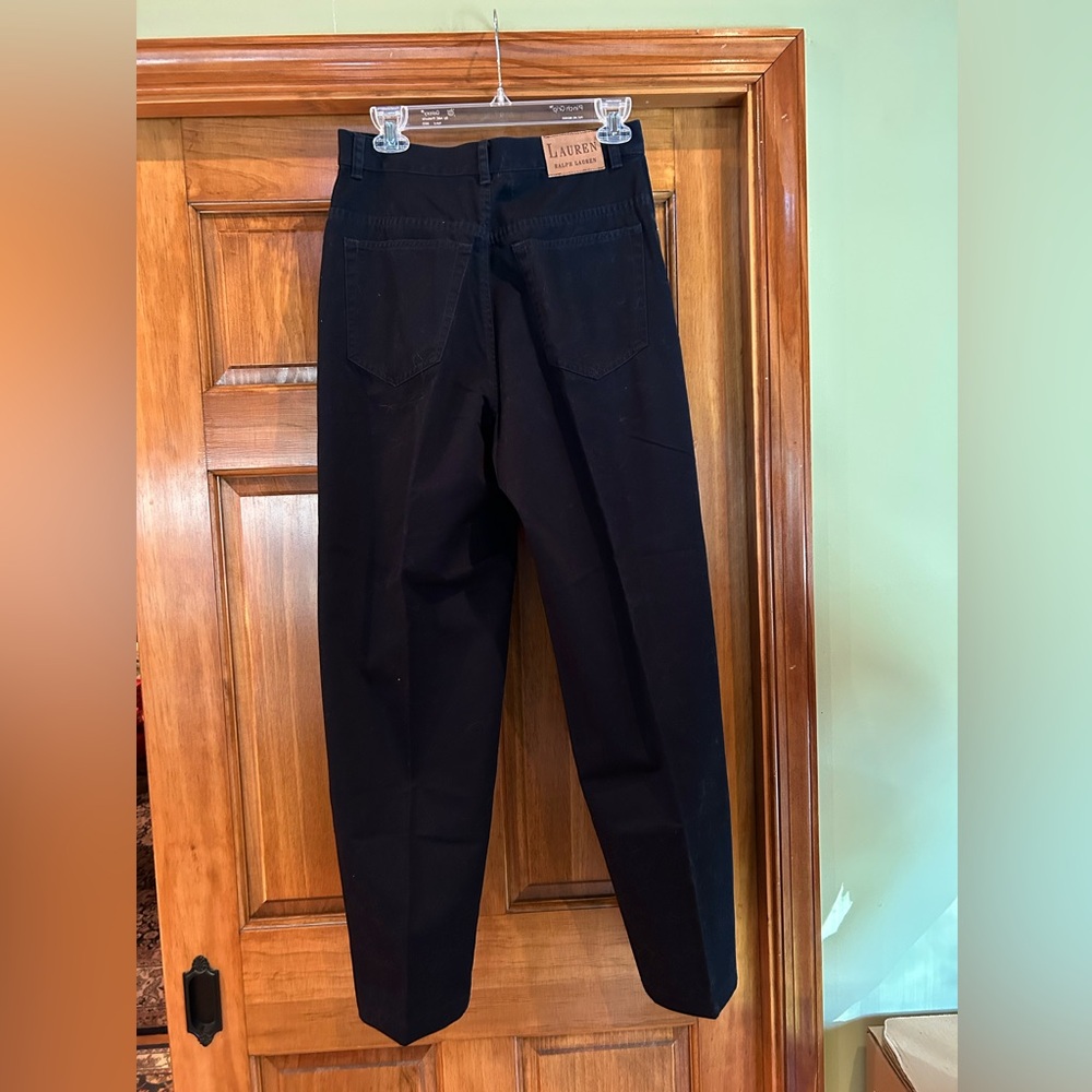 Lauren Ralph Lauren Deep Navy Blue Straight Leg Pants - Picture 2 of 2